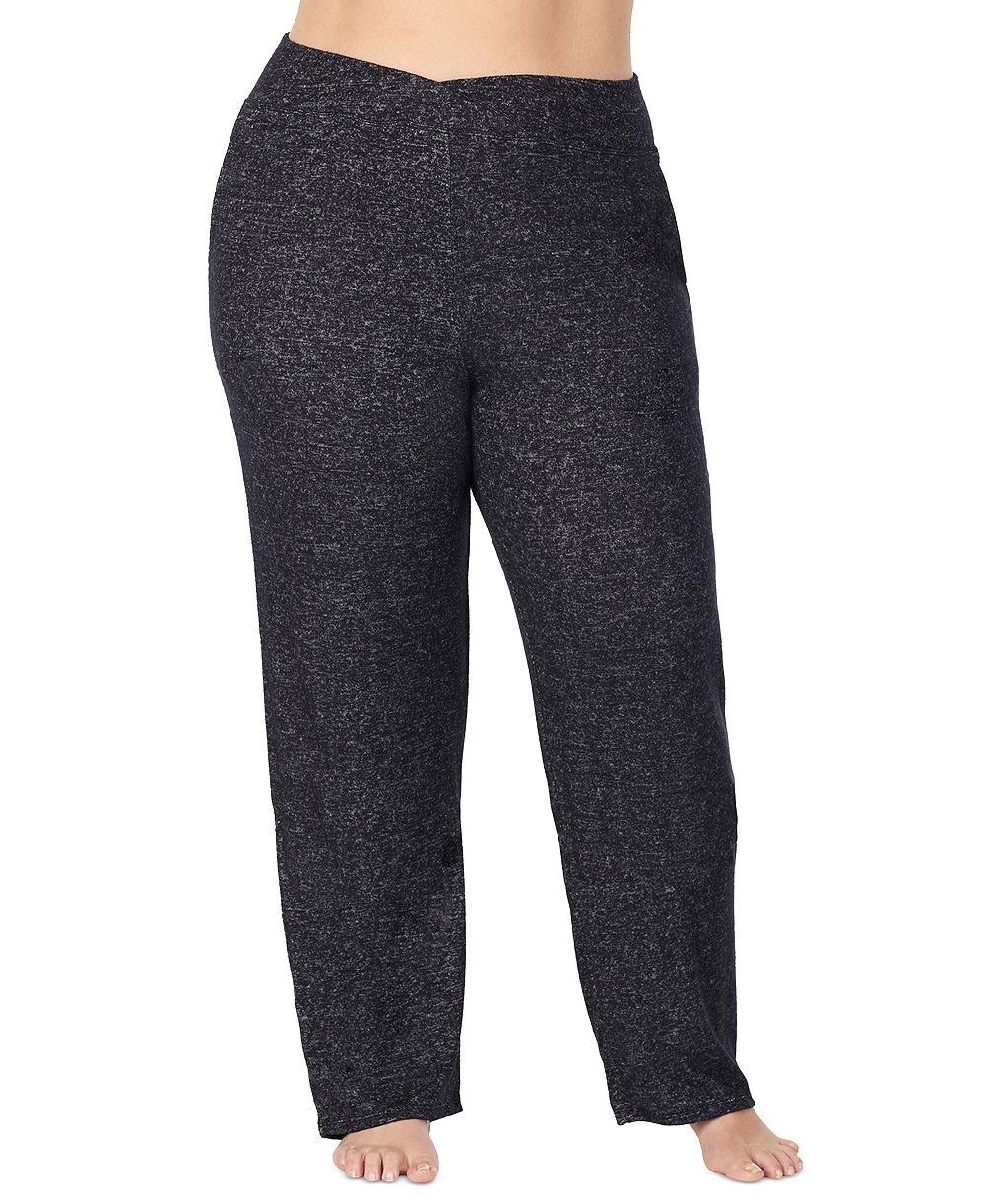 Cuddl Duds Plus Size SoftKnit Sweater-Knit Lounge Pants