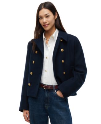 Tommy Hilfiger женское шерстяное пальто-пиджак с двубортной застежкой из серии American Icons