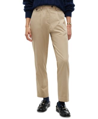 Женские прямые брюки Tommy Hilfiger American Icons Chino с высокой посадкой, эксклюзив Macy's
