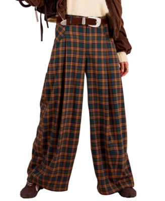 Free People Женские брюки About It Baggy Wide-Leg