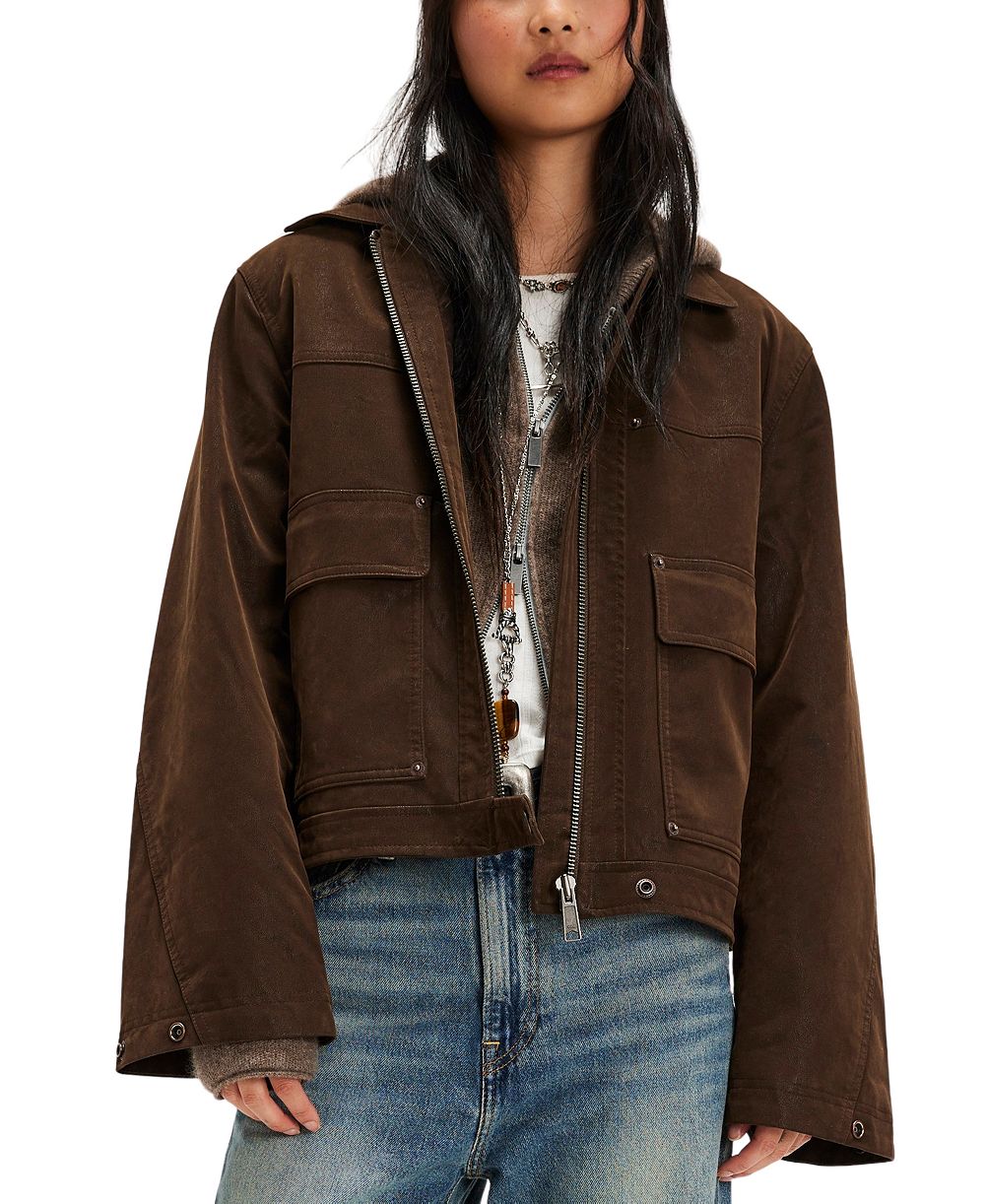 Женская куртка Free People Boxy Collared Neck