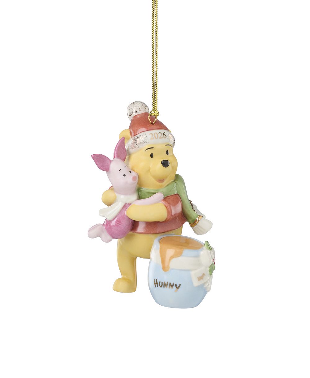 Украшение Lenox Winnie the Pooh and Piglet 2026 100th Anniversary