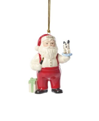 Украшение Lenox Santa Working in His Workshop 2026