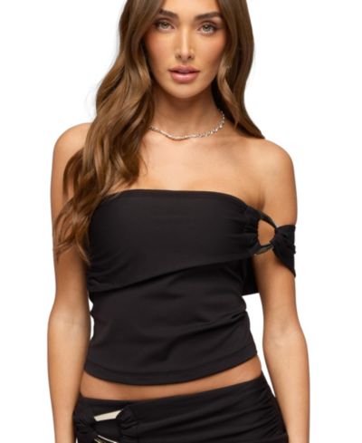 Edikted Women's Eden One Off Shoulder Top