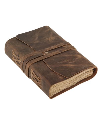 Deckle edge brown tan 8 x 6