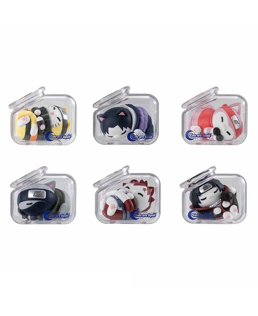 Bandai Megahouse - Naruto - Mega Cat Project: Goodnight Nyaruto (Box/8) Blindbox Fig Display