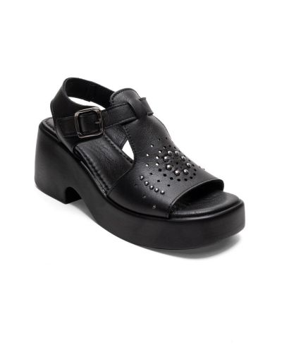 Forever & Always Shoes Женские кожаные босоножки на платформе Romina