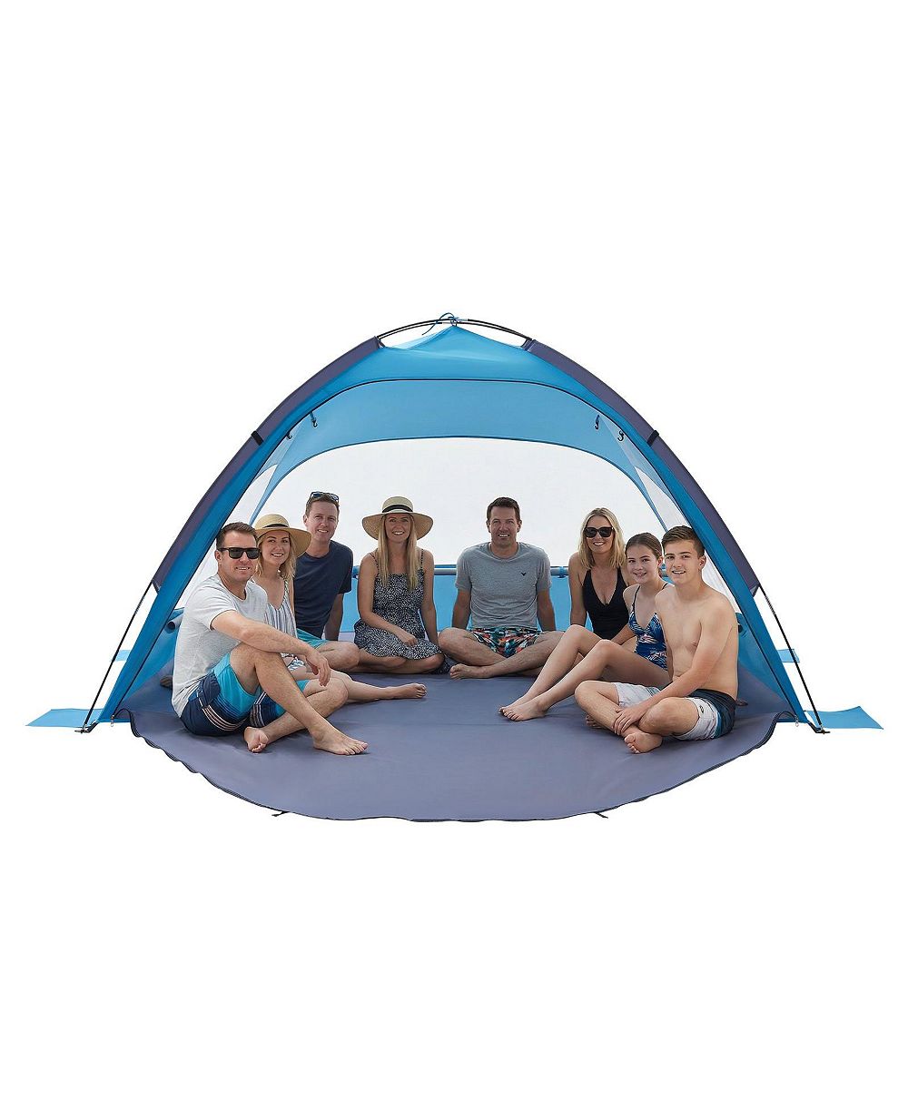 COZITO Beach Tent Sun Shelter, 8-Person Portable Canopy with Carrying Bag