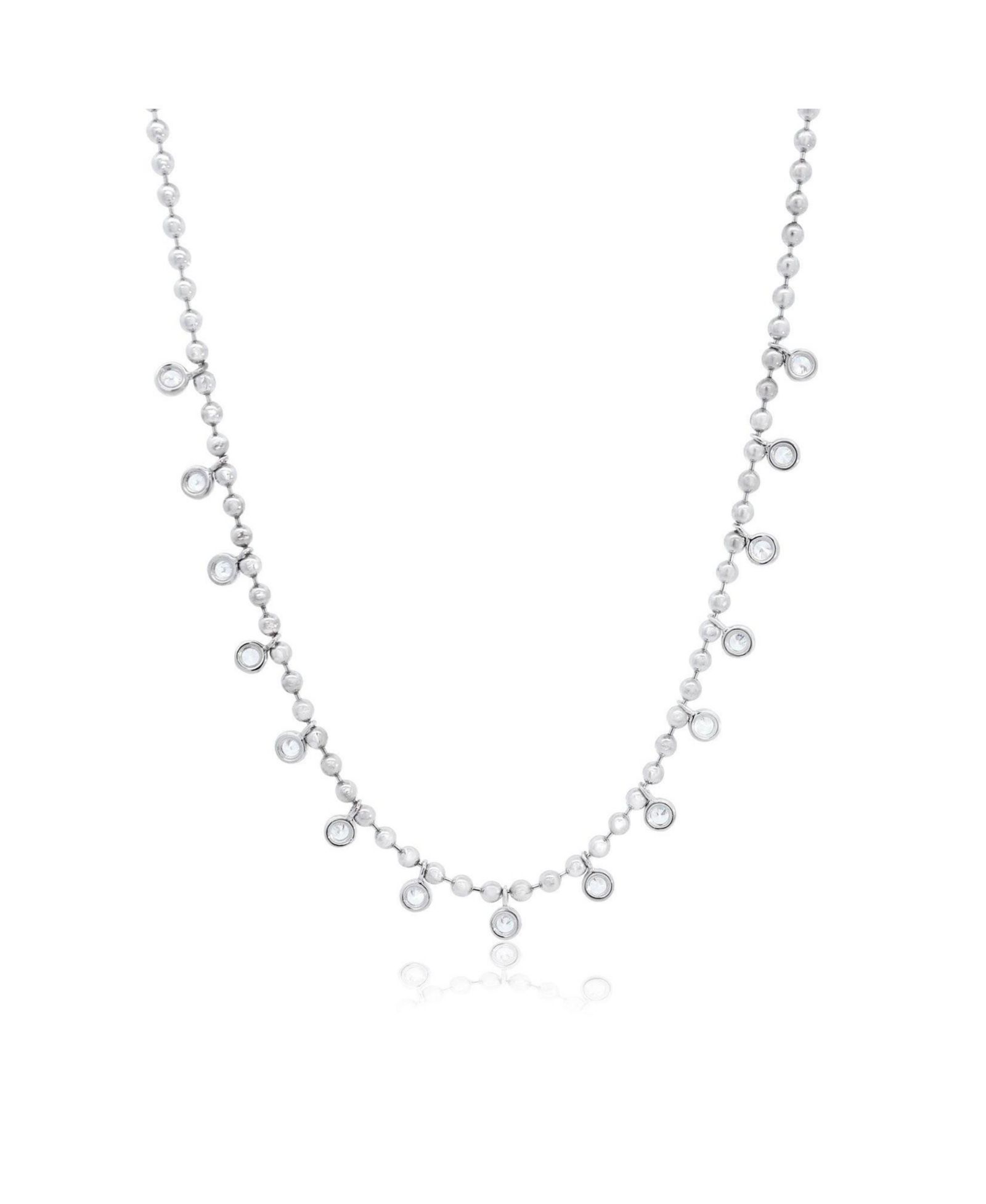 Подвеска The Lovery Beaded CZ Dangle из стерлингового серебра