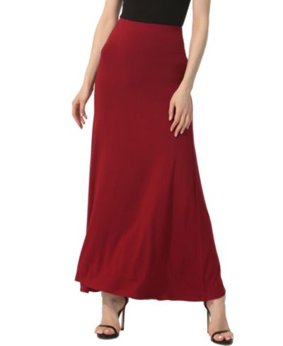 kimi + kai Women's kimi + kai Waist Ruched Maxi Skirt