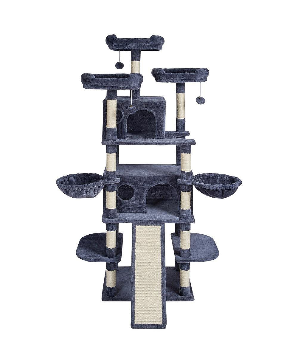 Игровой комплекс для кошек RUIE 68.5 Inch с домиками и гамаками