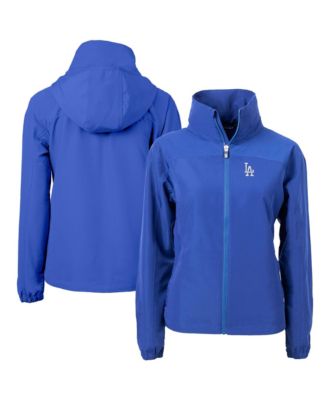 Женская куртка Cutter & Buck Blue Los Angeles Dodgers Charter Eco Full-Zip