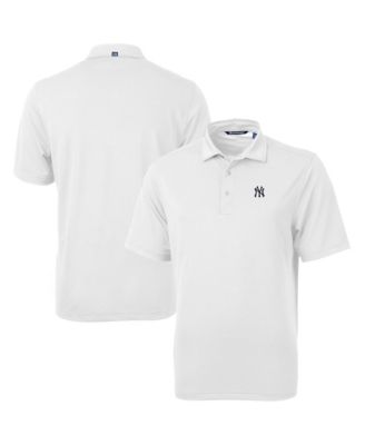 Mужская белая поло-рубашка Virtue Eco Pique New York Yankees от Cutter & Buck