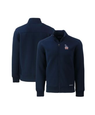 Cutter & Buck Мужская темно-синяя ветровка Full-Zip Los Angeles Dodgers