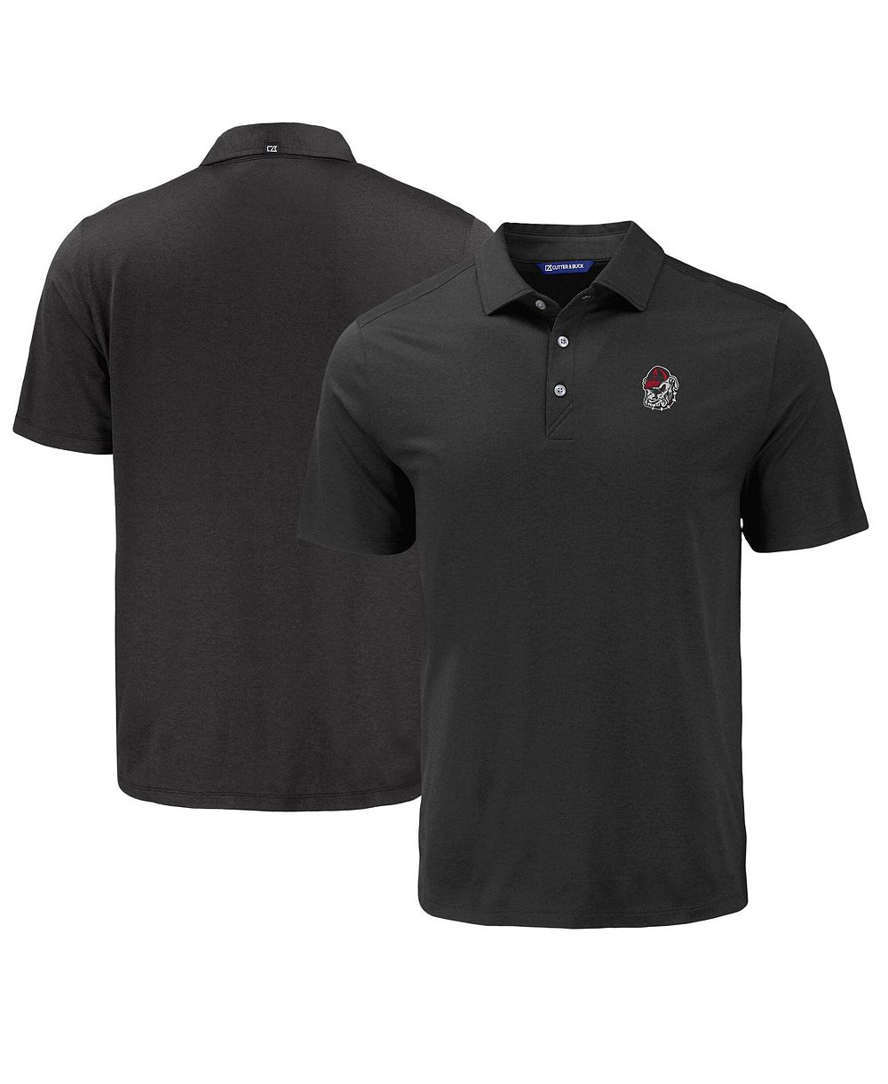 Cutter & Buck Men's Black Georgia Bulldogs Coastline Epic Comfort Eco Polo Shirt