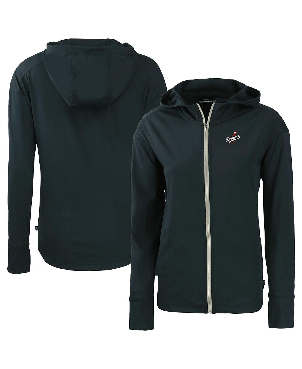 Женская толстовка Cutter & Buck Navy Los Angeles Dodgers Daybreak Eco Full-Zip Hoodie Jacket