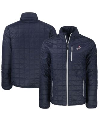Мужская куртка-пуффер Cutter & Buck Los Angeles Dodgers Rainier PrimaLoft Eco Insulated Full-Zip