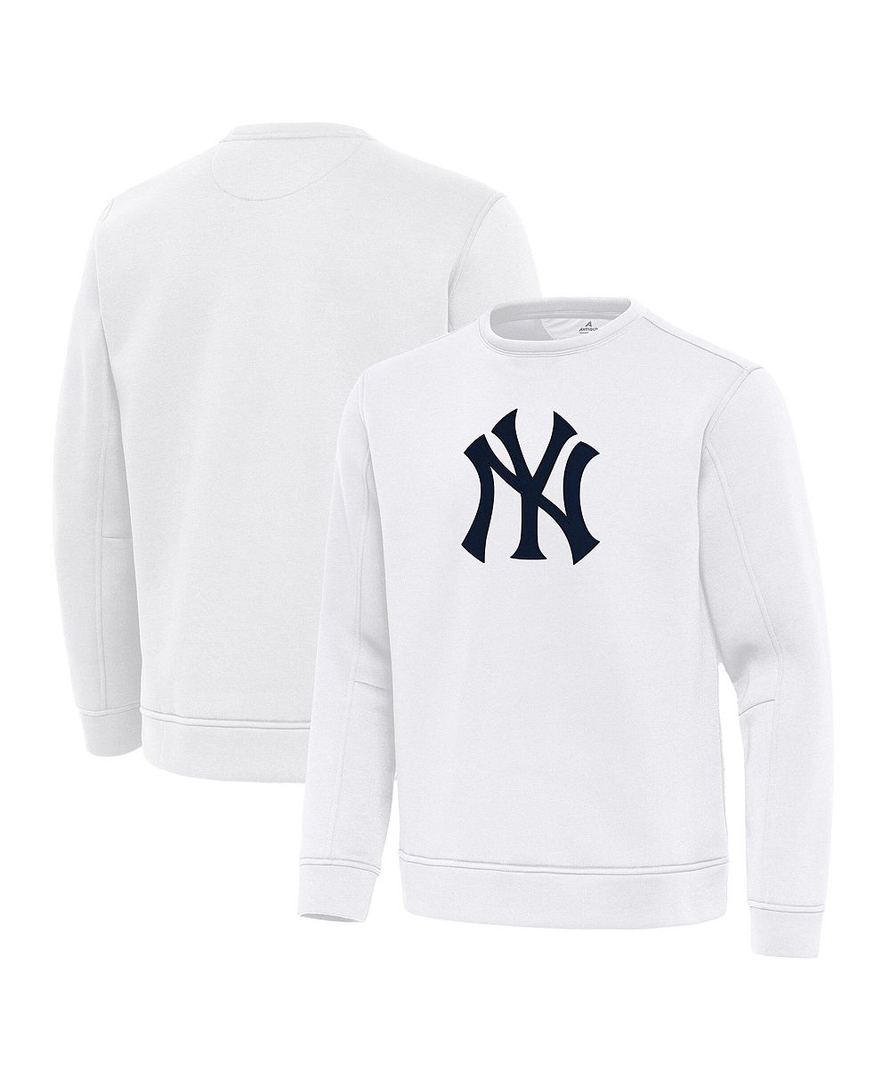 Мужская белая легкая толстовка Antigua New York Yankees