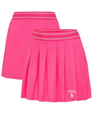 Antigua Women's Pink Los Angeles Dodgers Spring Training Retro Skort