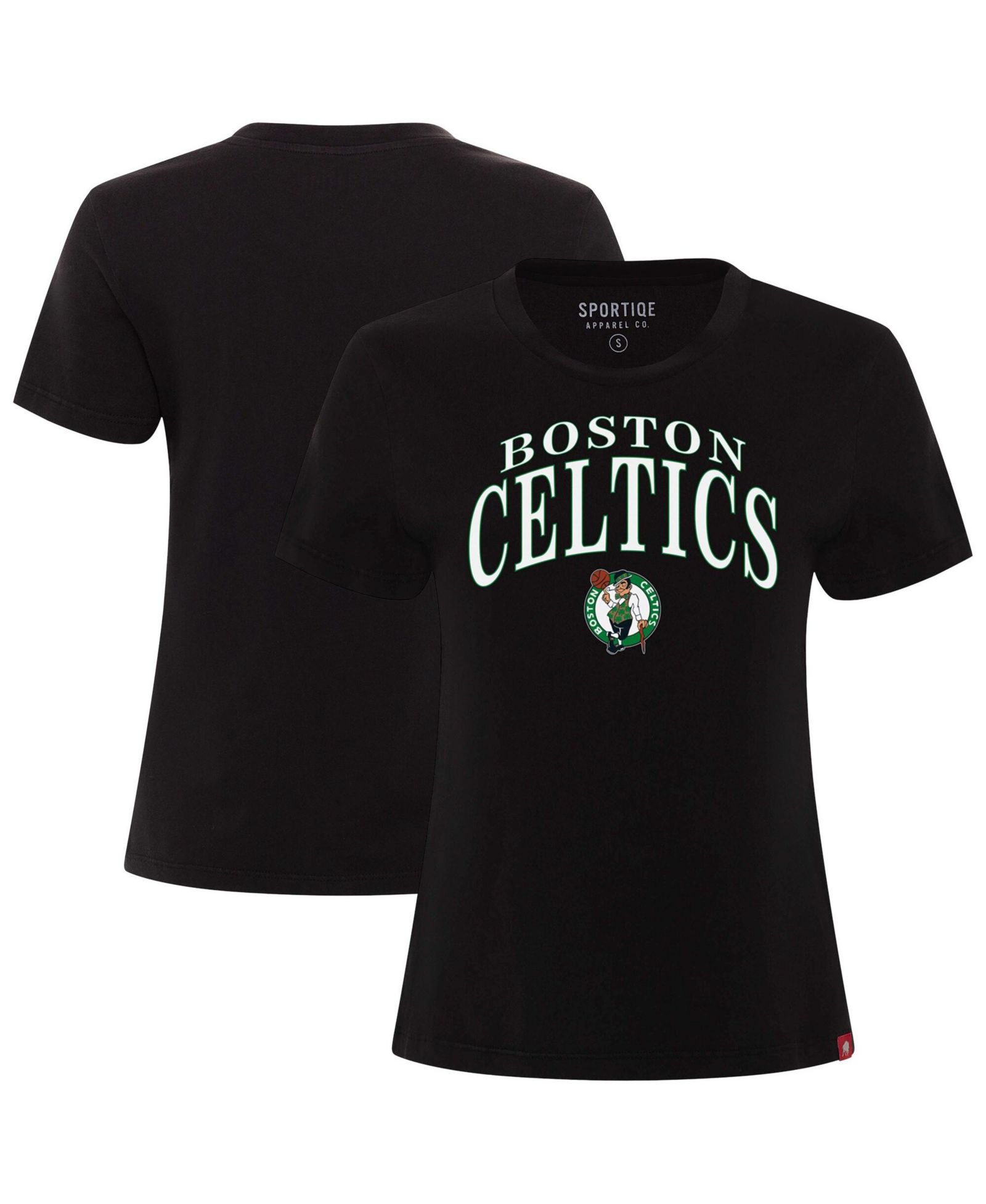 Sportiqe Женский Boston Celtics Arcadia Boxy T-Shirt