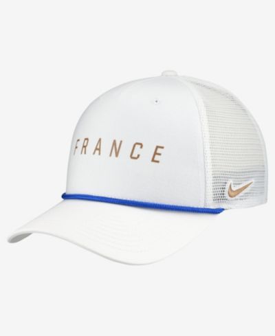 Nike Мужская кепка Trucker A-Frame с логотипом сборной Франции, белая