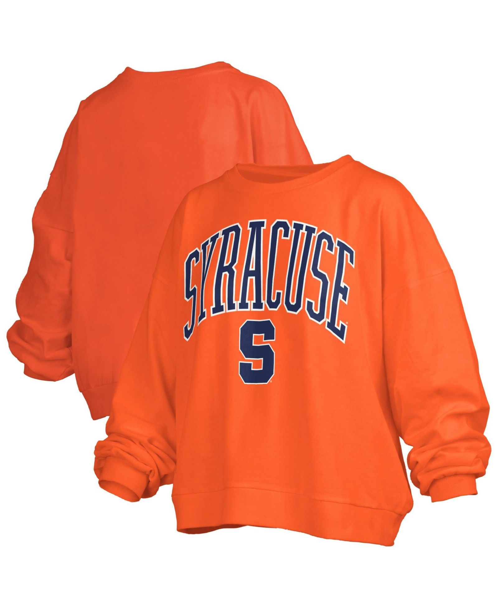 Свитшот Pressbox Women's Orange Syracuse Orange Janise Fleece