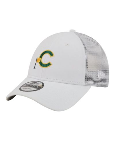 New Era Мужская регулируемая кепка Chicago Cubs Flag 9FORTY Trucker, белая