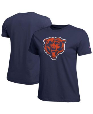Champion Women's Navy Chicago Bears Logo T-Shirt