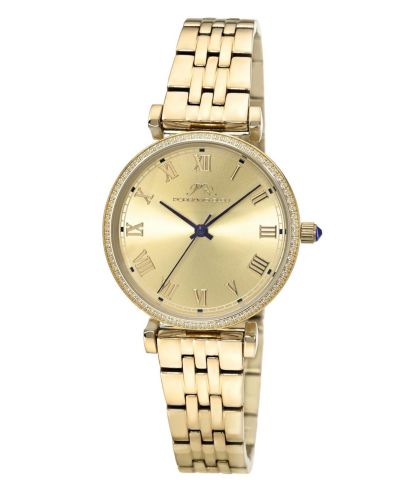 Porsamo Bleu Women's Emma золотые часы из нержавеющей стали 32 mm