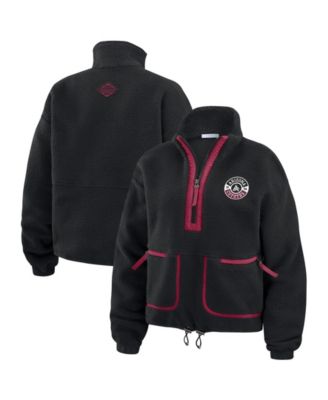 Женская флисовая куртка WEAR by Erin Andrews Arizona Coyotes с полумолнией, цвет Black