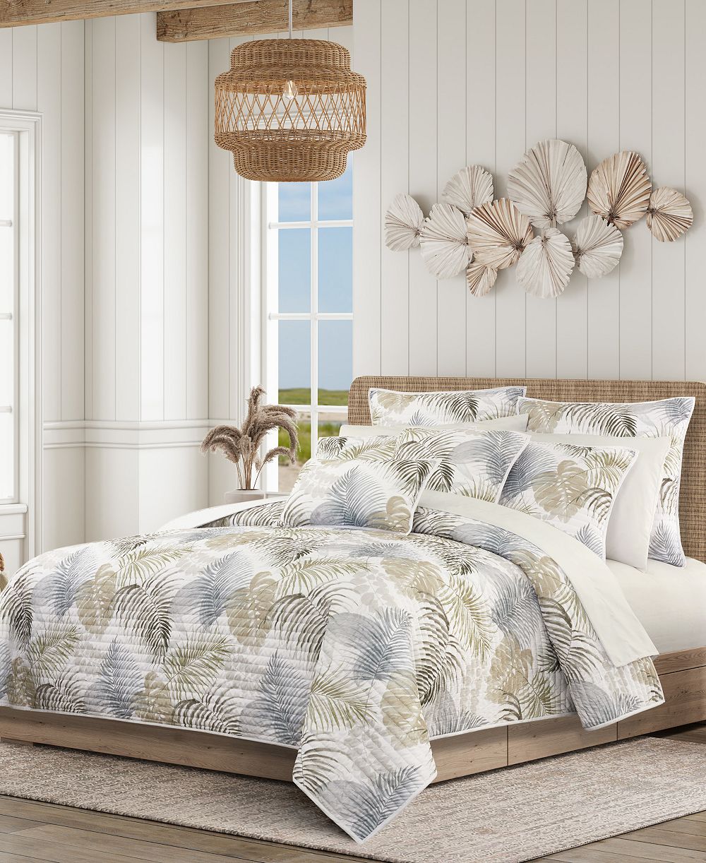 Комплект из 3-х покрывал Salt Life Hatteras Floral, King/California King