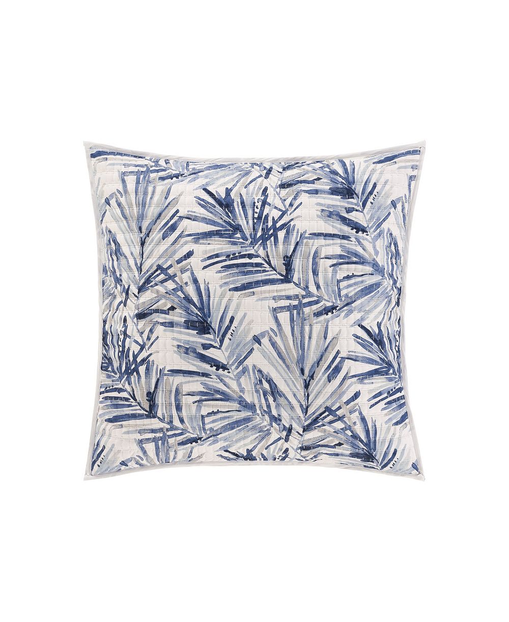 Декоративная наволочка Salt Life Palm Beach Quilted Sham, European