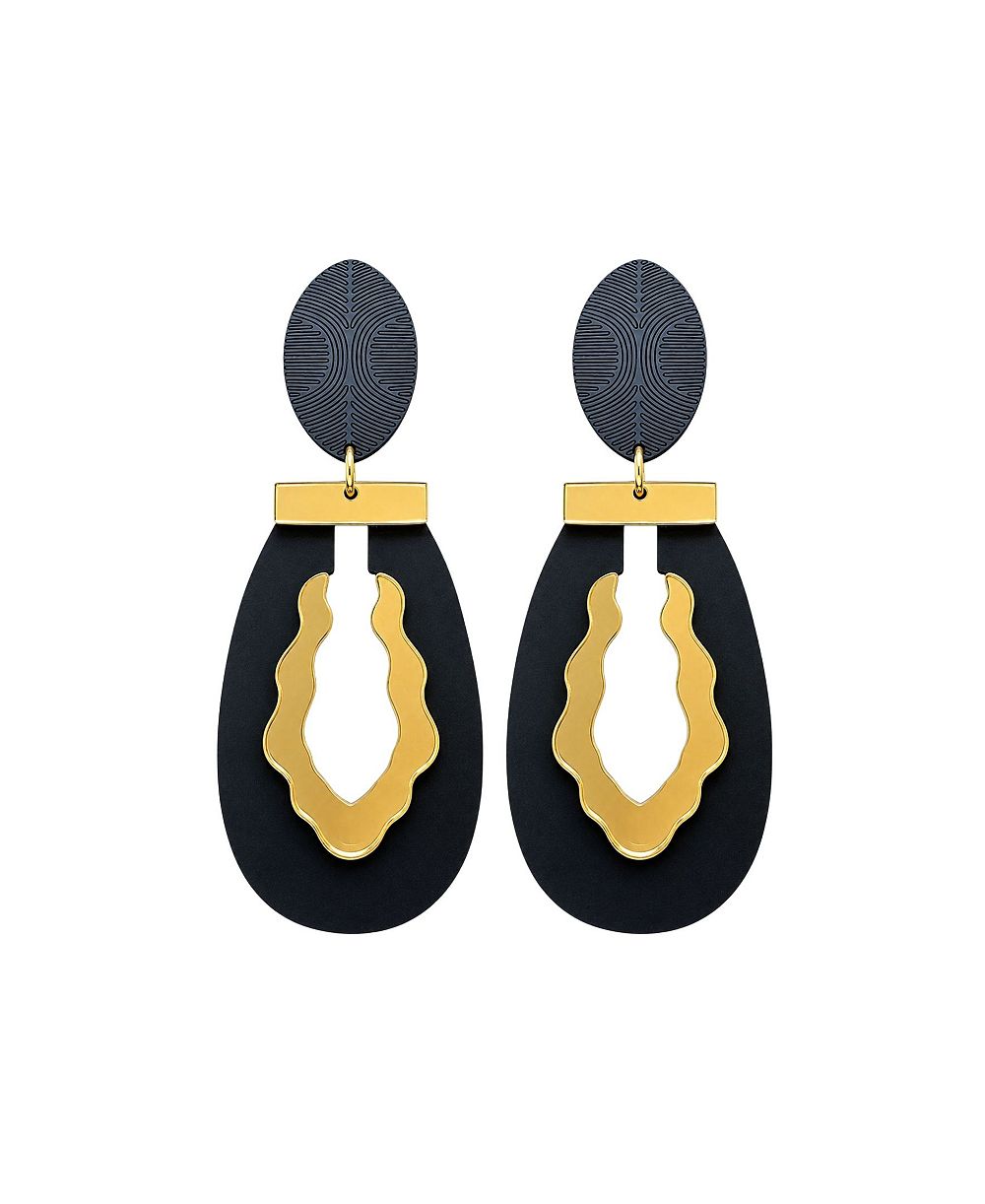 Swanky Designs Серьги Gianna Contemporary Statement