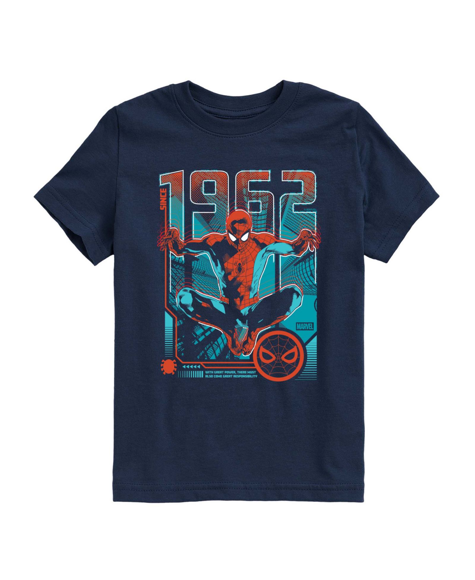 Детская футболка Hybrid Marvel Spider-Man Since 1962 Short-Sleeve Graphic