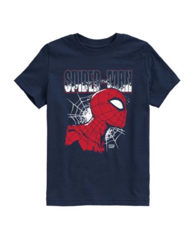 Детская футболка Marvel Spider-Man с принтом, с коротким рукавом
