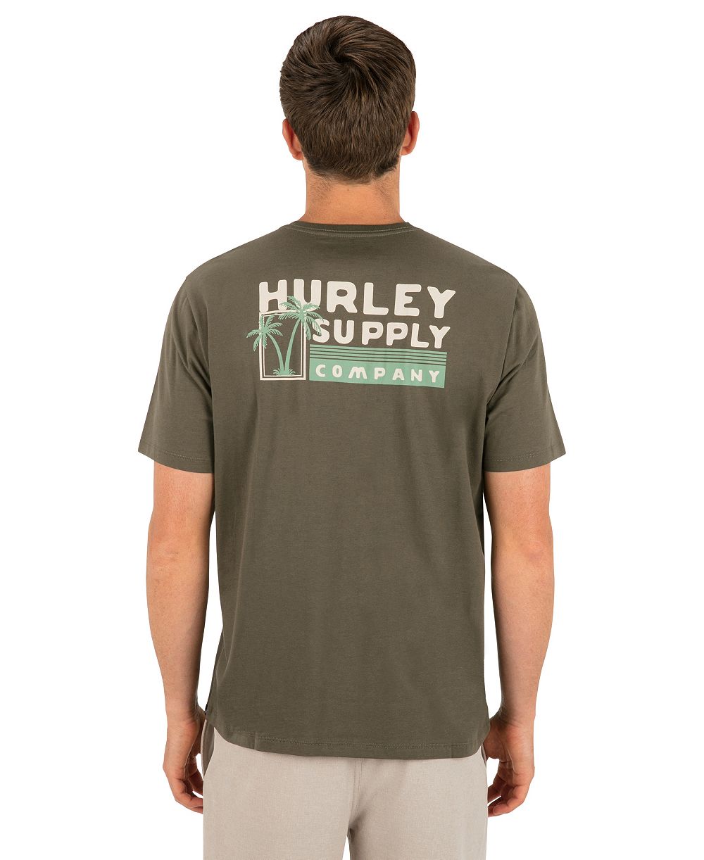 Hurley Мужской Logo Artwork Regular-Fit T-Shirt