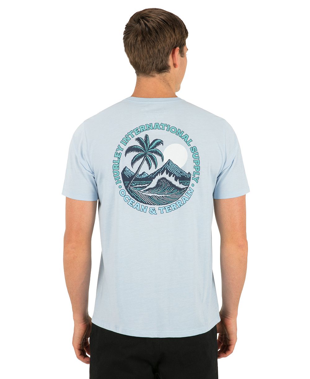 Hurley Men's Regular-Fit Graphic Logo T-Shirt