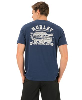 Мужская футболка Hurley с круглым вырезом H2O Dri Road Trippin