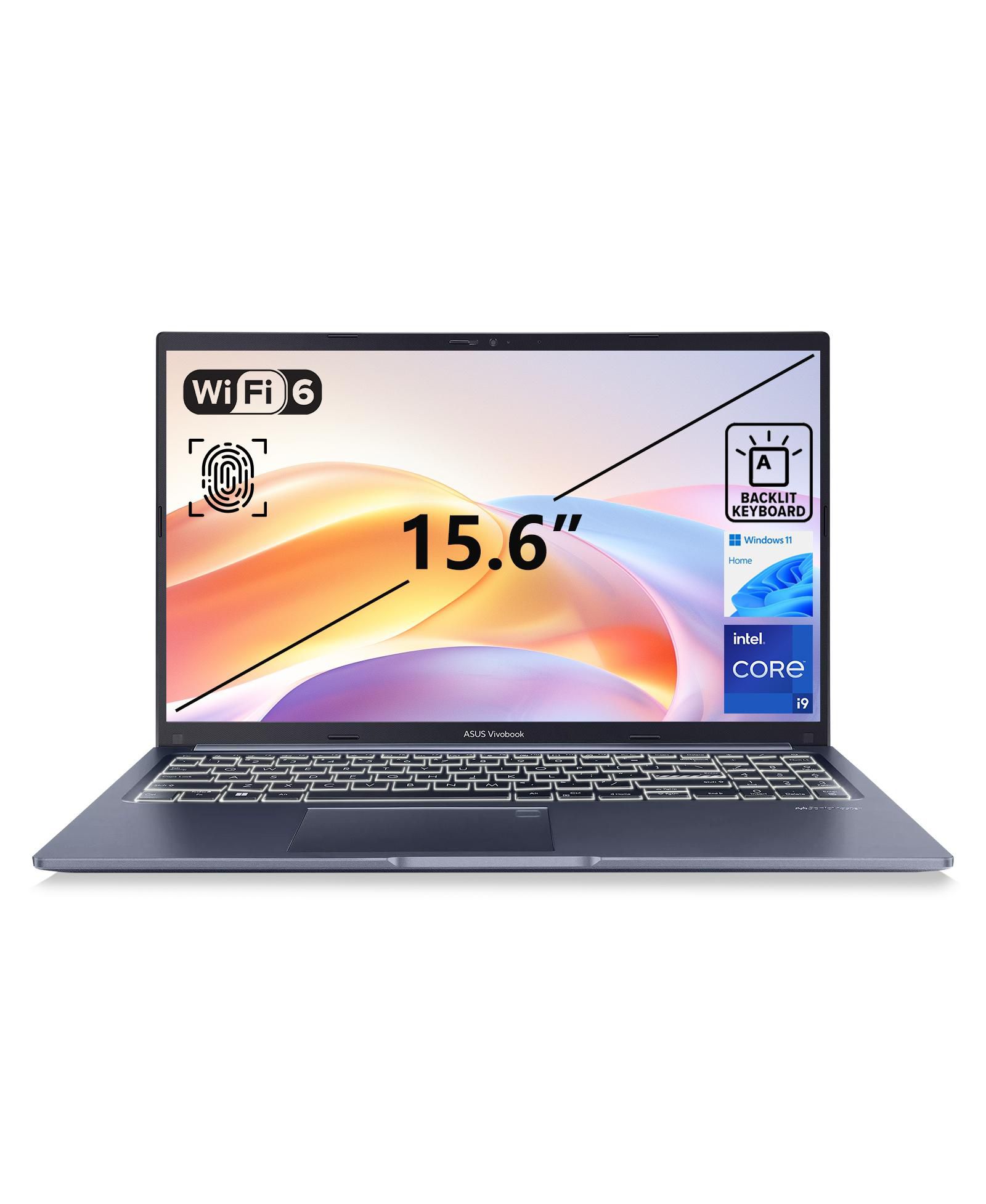 Ноутбук ASUS Vivobook 15.6", Intel Core i9, 48GB RAM, 2TB SSD, Windows 11 Home