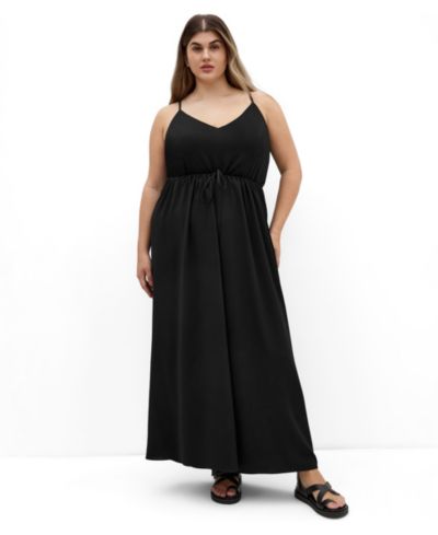 CITY CHIC Women's Plus Size Divine Overlay Maxi Dress