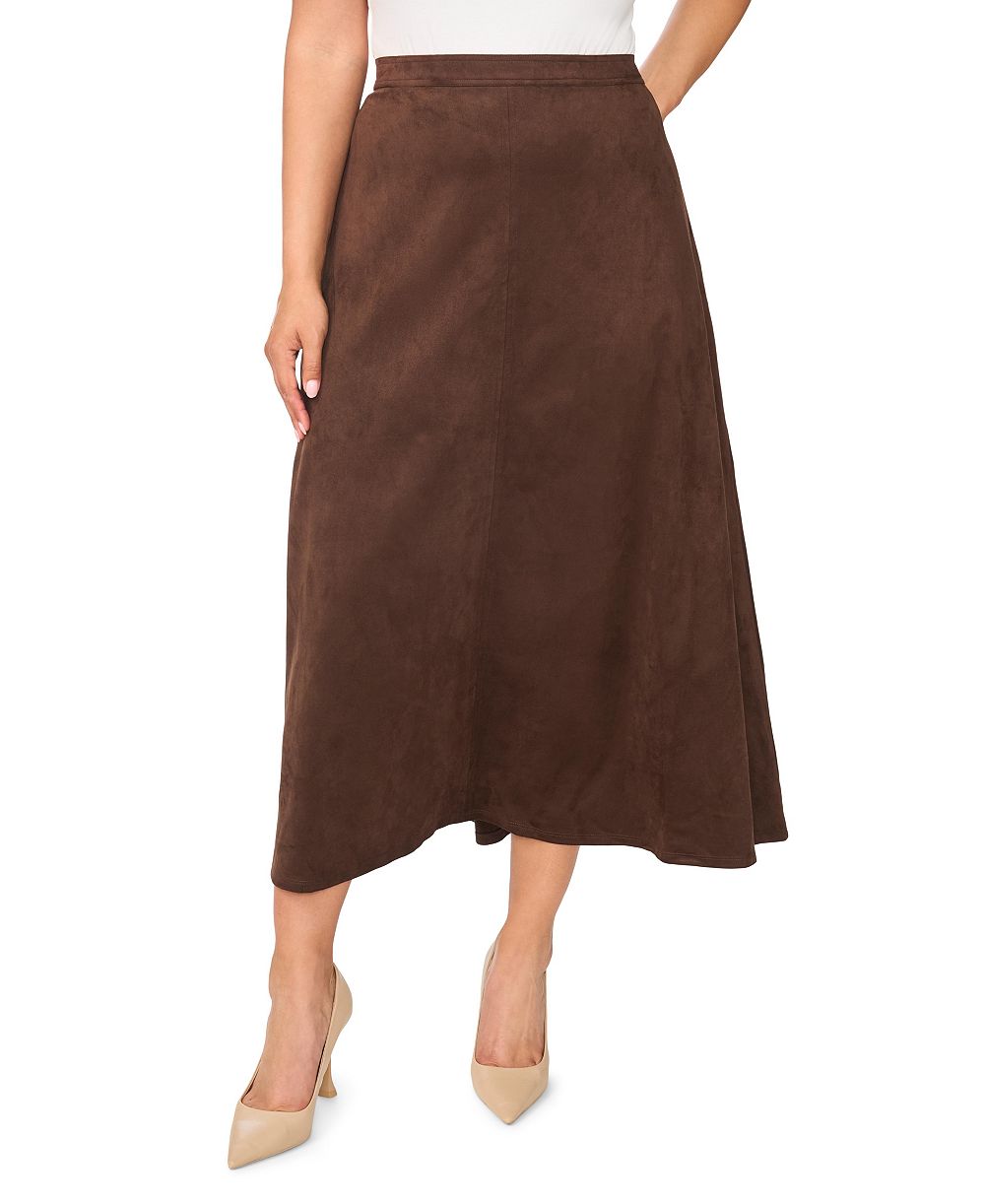 Vince Camuto Plus Size Center Seam A-Line Skirt