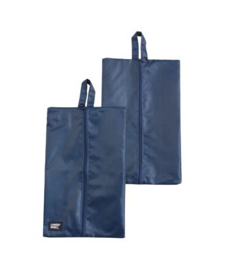 Набор сумок для обуви Lands' End 2 шт, Polyester Canvas с молнией (Navy)