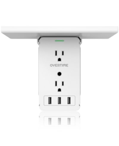 Overtime зарядная станция для полок с 3 USB портами