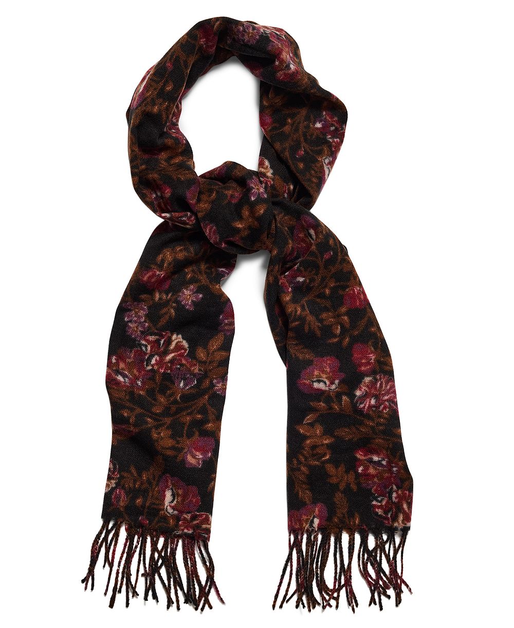Steve Madden Floral Printed Midweight Scarf