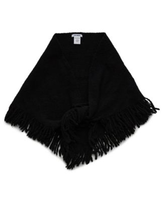 Шарф с бахромой и меланжевым узором steve madden