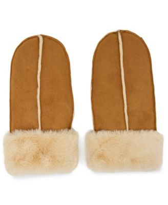 Женские варежки Steve Madden из полиэстера с мехом