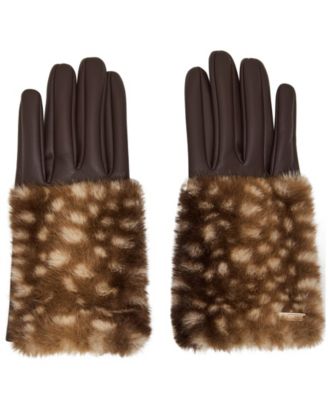 Steve Madden женские перчатки из полиэстера с животным принтом