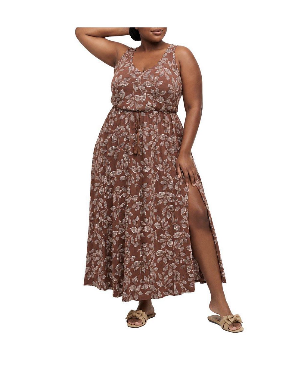 Torrid Plus Size Belle Isle макси-платье с завышенной талией