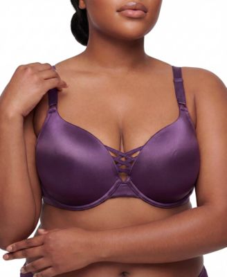 Torrid Women's XO Plunge Push-Up Shine Bra with Crisscross Design