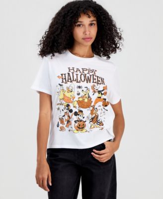 Juniors' Disney Halloween Crewneck Tee